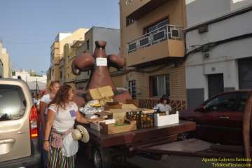 Romerías del Carmen en Marpequeña, Medianía y Las Huesas (Foto TF y TA)